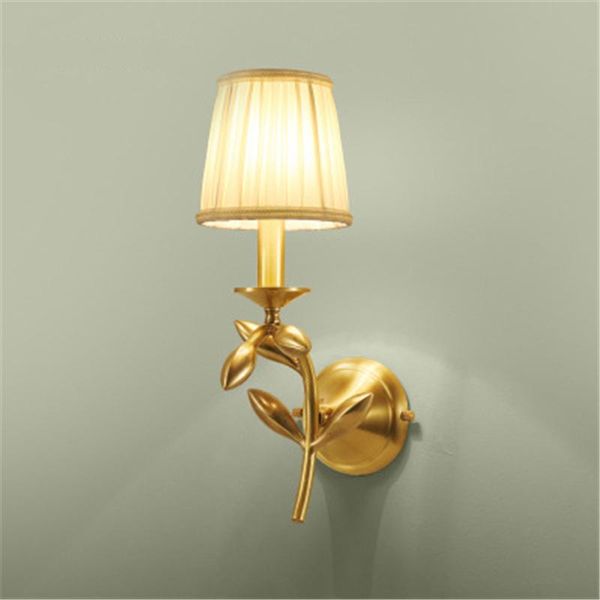 wall lamp european background light bedroom bedside simple fabric gold branches jade leaves all copper art
wall lamp european background light bedroom bedside simple fabric gold branches jade leaves all copper art