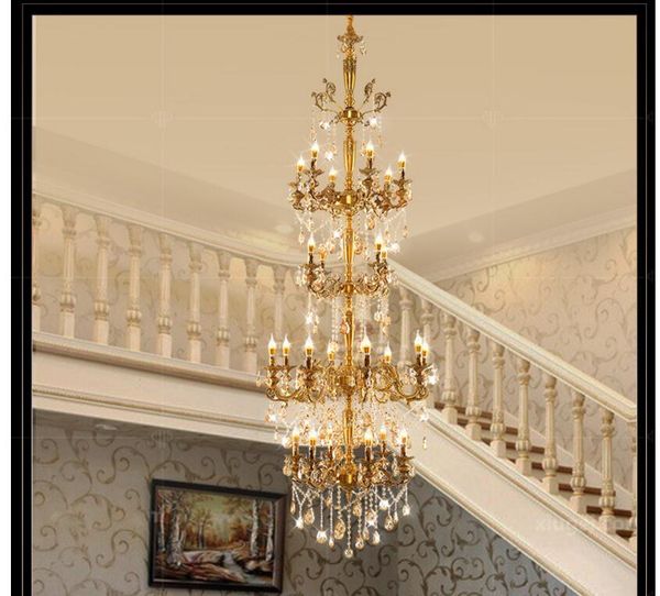 brass alloy luxurious european d80cm h235cm chandelier modern crystal chandelier / light / lighting fixture ac 100% guaranteed
brass alloy luxurious european d80cm h235cm chandelier modern crystal chandelier / light / lighting fixture ac 100% guaranteed