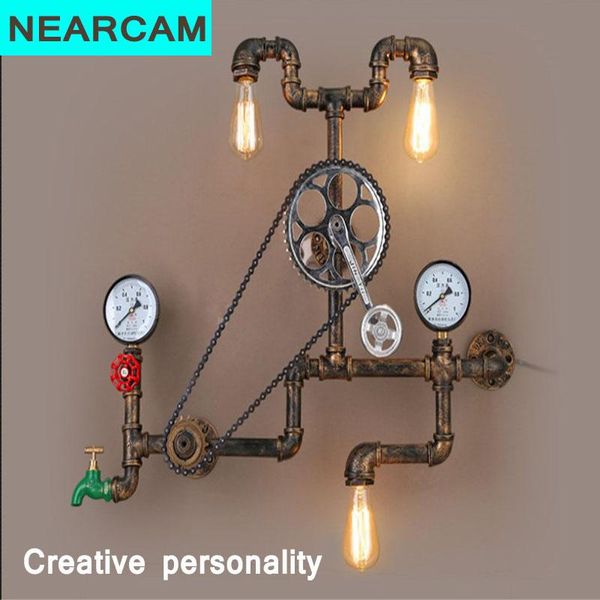 wall lamp nearcam european style retro industrial creative restaurant bar iron art internet cafe water pipe
wall lamp nearcam european style retro industrial creative restaurant bar iron art internet cafe water pipe