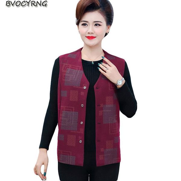 women's vests middle-aged and elderly spring vest coat short loose large size plaid autumn cardigan female 2021 a1702, Black;white
women's vests middle-aged and elderly spring vest coat short loose large size plaid autumn cardigan female 2021 a1702, Black;white