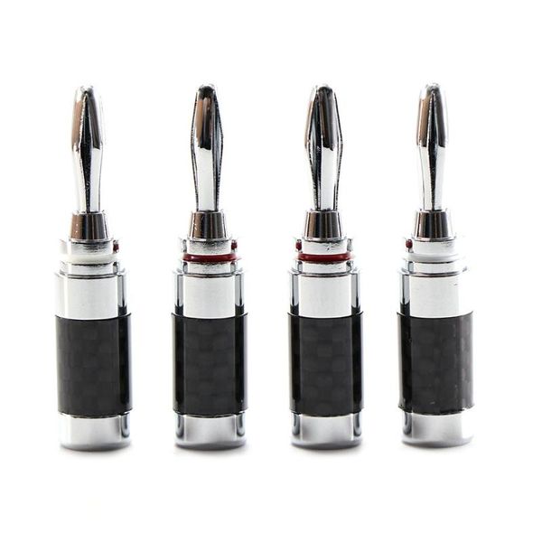 smart power plugs 8pieces hight quality carbon fiber series rhdium plated banana connector for speaker cable
smart power plugs 8pieces hight quality carbon fiber series rhdium plated banana connector for speaker cable