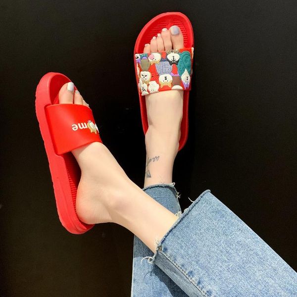 slippers cartoon female summer bathing couple indoor non-slip beach shoes large size sandals soft bottom, Black
slippers cartoon female summer bathing couple indoor non-slip beach shoes large size sandals soft bottom, Black