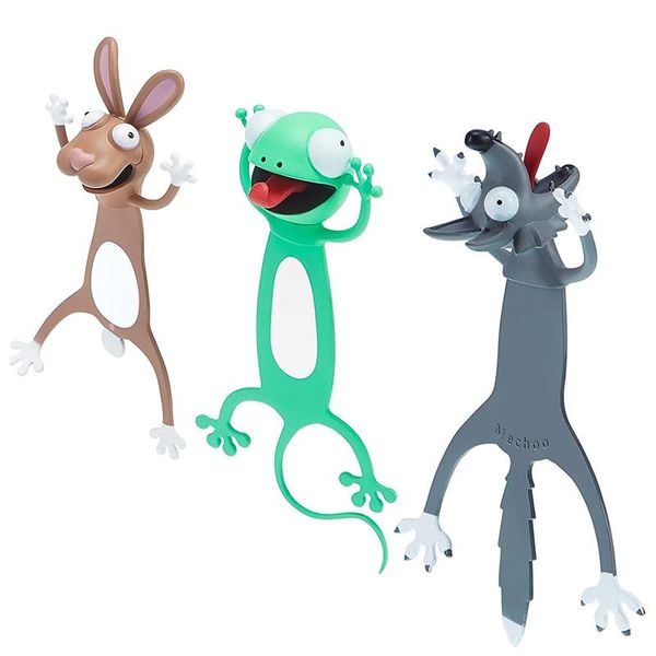 bookmark 3pcs animal bookmarks 3d stereo cartoon lovely novelty funny student stationery gift for kids
bookmark 3pcs animal bookmarks 3d stereo cartoon lovely novelty funny student stationery gift for kids