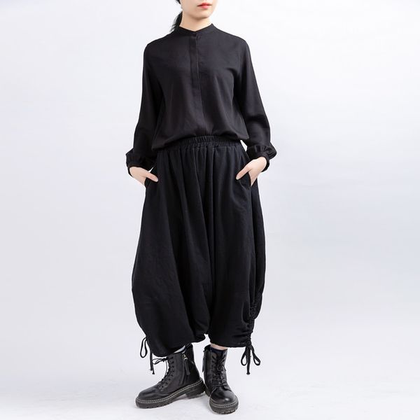 wholesale women's bloomers,elastic waist, loose trendy maternity bottoms trousers, solid color casual lounge pants wide leg, White
wholesale women's bloomers,elastic waist, loose trendy maternity bottoms trousers, solid color casual lounge pants wide leg, White
