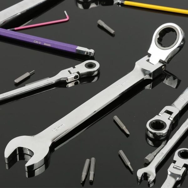 hand tools 6-11mm flex-head ratchet wrench chrome vanadium steel torque ratcheting spanner auto car home repair
hand tools 6-11mm flex-head ratchet wrench chrome vanadium steel torque ratcheting spanner auto car home repair