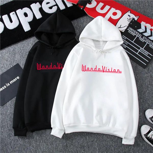 women hoodie wandavision sweatshirt men 1970s vision vintage sweat wanda pullover loose superhero anime female coat, Black
women hoodie wandavision sweatshirt men 1970s vision vintage sweat wanda pullover loose superhero anime female coat, Black