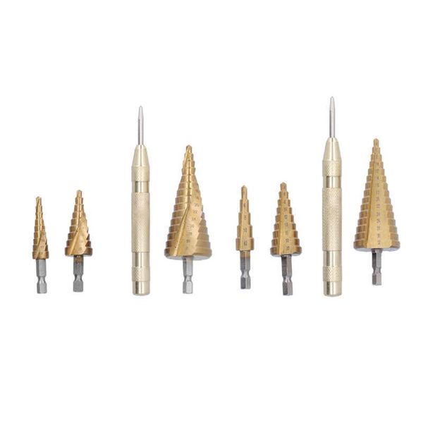 craft tools cone bits ti coating hex shank stepped drill bit for plastic wood metal diy lovers
craft tools cone bits ti coating hex shank stepped drill bit for plastic wood metal diy lovers