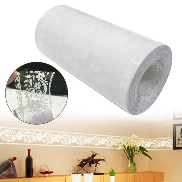 3.9in x 32.8ft. roll white lace transparent removable self adhesive wallpaper border peel and stick wall border
3.9in x 32.8ft. roll white lace transparent removable self adhesive wallpaper border peel and stick wall border