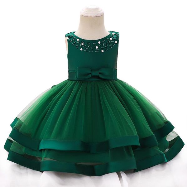 girl's dresses summer baby girl sleeveless beaded princess dress elegant double layer cake evening one year old, Red;yellow
girl's dresses summer baby girl sleeveless beaded princess dress elegant double layer cake evening one year old, Red;yellow