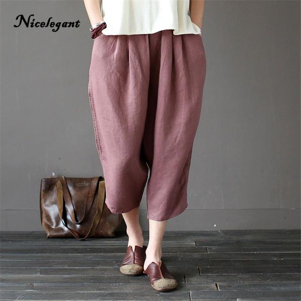 women's pants & capris spring summer original 2021 ankle length solid fashion linen vintage art casual harem women pockets loose, Black;white
women's pants & capris spring summer original 2021 ankle length solid fashion linen vintage art casual harem women pockets loose, Black;white