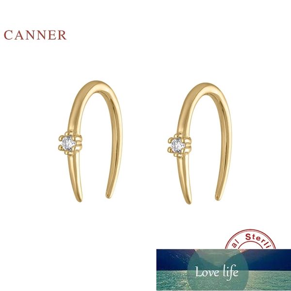 canner real 925 sterling silver earrings for women simple u-shaped lines stud earrings zircon diamond korean jewelry pendientes factory pric, Golden;silver
canner real 925 sterling silver earrings for women simple u-shaped lines stud earrings zircon diamond korean jewelry pendientes factory pric, Golden;silver
