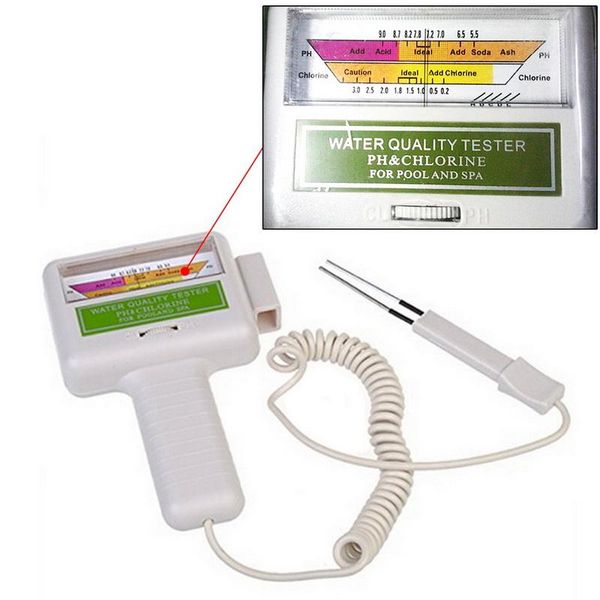 1pcs -101 ph chlorine tester cl2 aquarium water quality checker portable home swimming pool spa ph test monitor meter whitenew
1pcs -101 ph chlorine tester cl2 aquarium water quality checker portable home swimming pool spa ph test monitor meter whitenew
