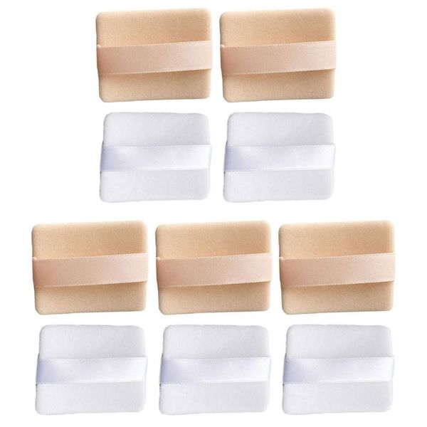 sponges, applicators & cotton 10pcs makeup puff for powder foundation ultra washable body