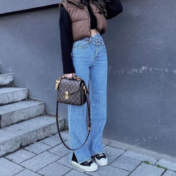 women's jeans mosimolly washed dad pants women split denim long blue casual streetwear
women's jeans mosimolly washed dad pants women split denim long blue casual streetwear