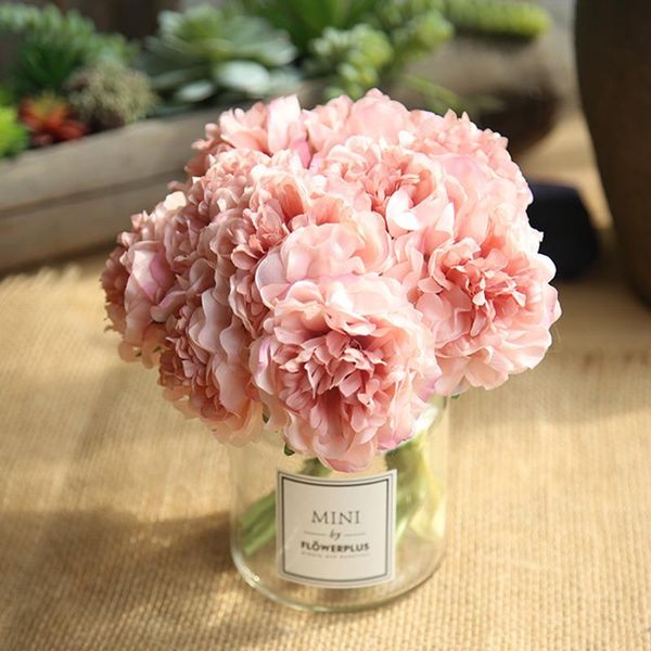 1 bunch artificial 5 head plant artificial peony bouquet silk hydrangea flower wedding hand holding home decoration fake f
1 bunch artificial 5 head plant artificial peony bouquet silk hydrangea flower wedding hand holding home decoration fake f