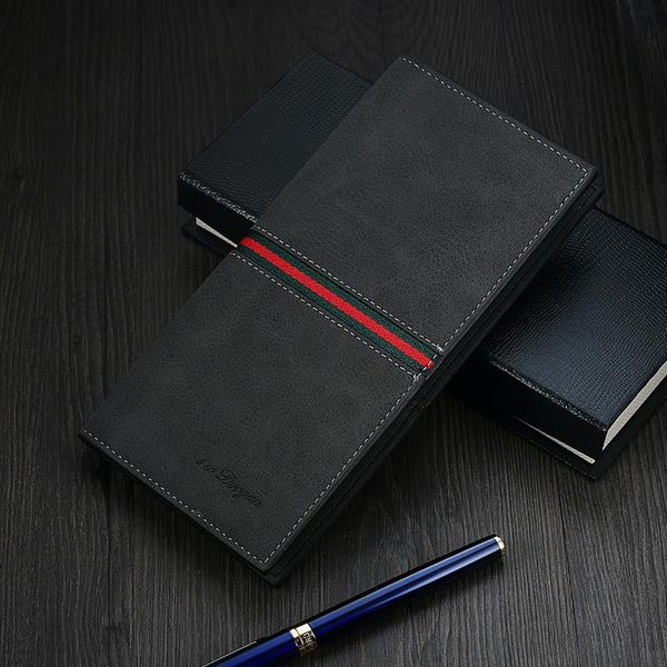 wallets men's wallet long slim frosted open leisure splicing card bag large capacity mobile phone luxury money purse, Red;black
wallets men's wallet long slim frosted open leisure splicing card bag large capacity mobile phone luxury money purse, Red;black