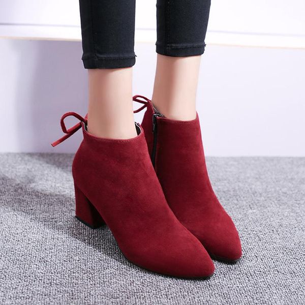 boots nice spring and autumn women for pointed square heel platform zipper ladies shoes bota feminina, Black
boots nice spring and autumn women for pointed square heel platform zipper ladies shoes bota feminina, Black