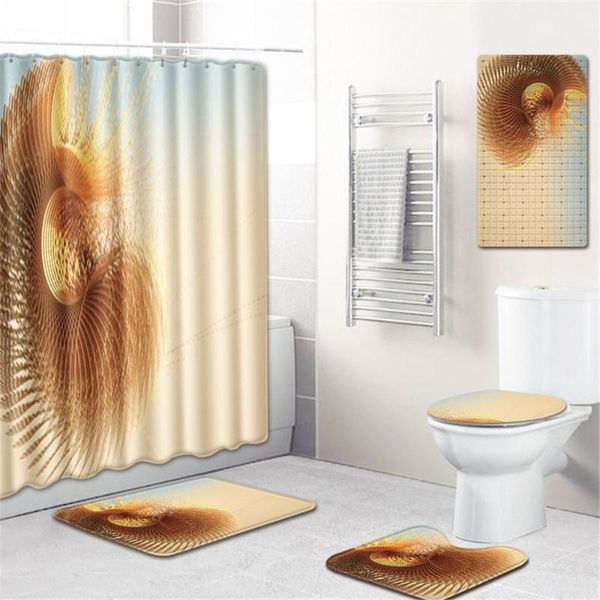 bath mats bathroom mat waterproof shower curtain toilet five-piece set pvc non-slip door flannel printing carpet cross-border
bath mats bathroom mat waterproof shower curtain toilet five-piece set pvc non-slip door flannel printing carpet cross-border