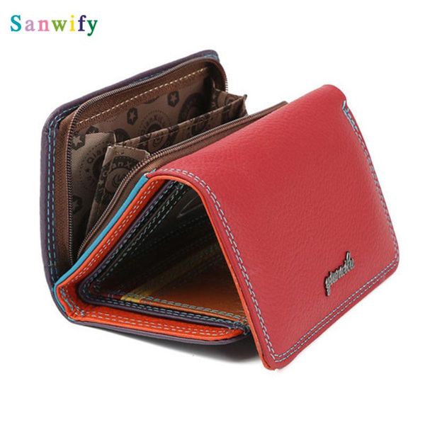 wallets geniune leather women's wallet women purse fashion tri-folds clutch girls coin card holders female, Red;black
wallets geniune leather women's wallet women purse fashion tri-folds clutch girls coin card holders female, Red;black