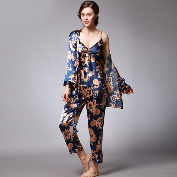 sleep lounge 3 pieces v-neck women pajamas set elegant print long sleeve pyjamas women sleepwear women nightwear, Black;red
sleep lounge 3 pieces v-neck women pajamas set elegant print long sleeve pyjamas women sleepwear women nightwear, Black;red