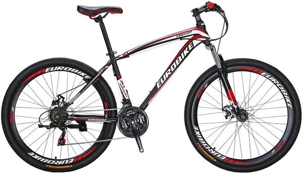 mountain bike 21 speed 27 5 inch wheels dual disc brakes for mens front suspension bicycle red sports outdoors
mountain bike 21 speed 27 5 inch wheels dual disc brakes for mens front suspension bicycle red sports outdoors