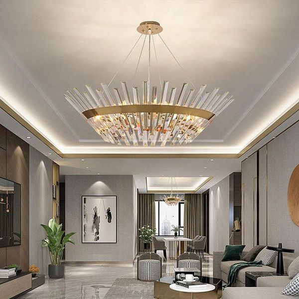 chandeliers luxury crystal chandelier post modern simple living room lamp nordic dining bedroom creative designer villa lights
chandeliers luxury crystal chandelier post modern simple living room lamp nordic dining bedroom creative designer villa lights