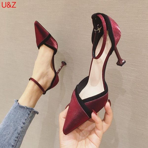 dress shoes stilettos high-heeled satin black black/burguny 8cm heels elegant 6cm one buckle pointed toe women's
dress shoes stilettos high-heeled satin black black/burguny 8cm heels elegant 6cm one buckle pointed toe women's