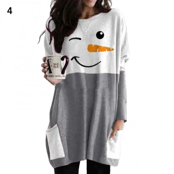 casual dresses arrival women autumn long sleeve xmas snowman mid-length blouse tunic pockets mini dress plus size 3xl, Black;gray
casual dresses arrival women autumn long sleeve xmas snowman mid-length blouse tunic pockets mini dress plus size 3xl, Black;gray