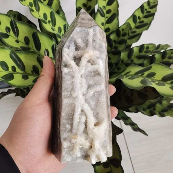 decorative objects & figurines 1pc big natural stone sphalerite mineral specimens crystal tower home decoration feng shui.chakra wand point
decorative objects & figurines 1pc big natural stone sphalerite mineral specimens crystal tower home decoration feng shui.chakra wand point