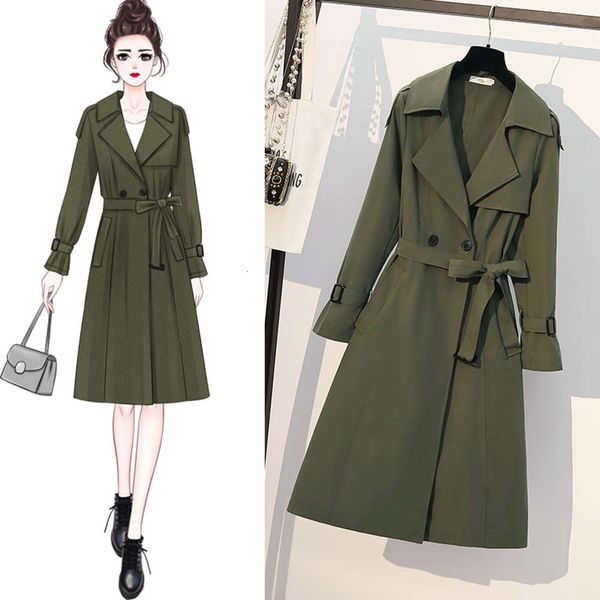 large size clothing 2021 spring new fat sister mm fashion windbreaker middle and long british style work jacket women's, Tan;black
large size clothing 2021 spring new fat sister mm fashion windbreaker middle and long british style work jacket women's, Tan;black