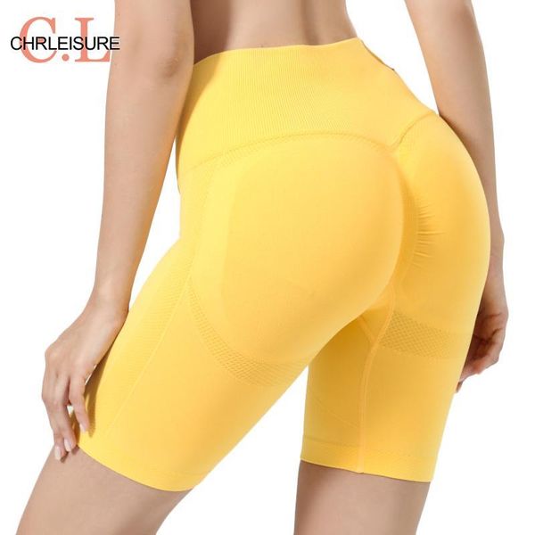 women's shorts chrleisure seamless short sport femme gym waist breathable fitness elastic biker women, White;black
women's shorts chrleisure seamless short sport femme gym waist breathable fitness elastic biker women, White;black