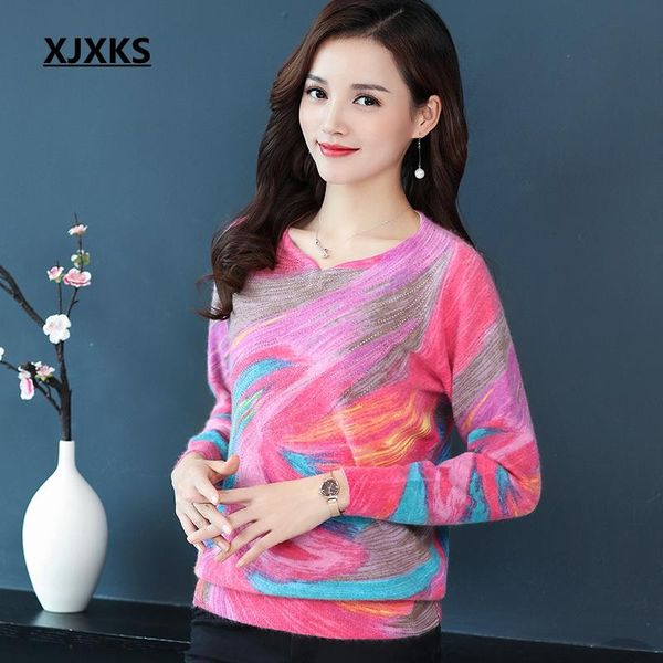 women's sweaters xjxks sweters women 2021 autumn elasticity comfortable plus size casual long sleeve ladies pullover, White;black
women's sweaters xjxks sweters women 2021 autumn elasticity comfortable plus size casual long sleeve ladies pullover, White;black