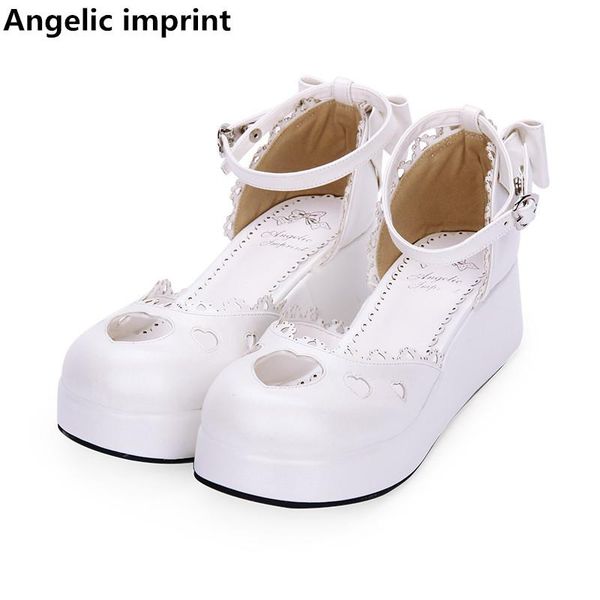 dress shoes angelic imprint woman mori girl lolita cosplay lady mid wedges heels pumps women princess party lovely hearts, Black
dress shoes angelic imprint woman mori girl lolita cosplay lady mid wedges heels pumps women princess party lovely hearts, Black