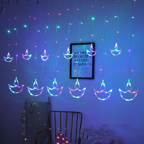 2.5m led anchor curtain light 220v eu christmas garland string fairy lights outdoor for home window wedding party new year decor
2.5m led anchor curtain light 220v eu christmas garland string fairy lights outdoor for home window wedding party new year decor