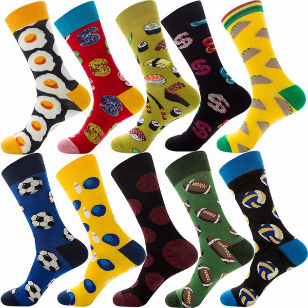 10 packs of contrast color jacquard stockings socks men's autumn new style striped polka dot cotton socks, sweat-absorbent, breathable, Black
10 packs of contrast color jacquard stockings socks men's autumn new style striped polka dot cotton socks, sweat-absorbent, breathable, Black