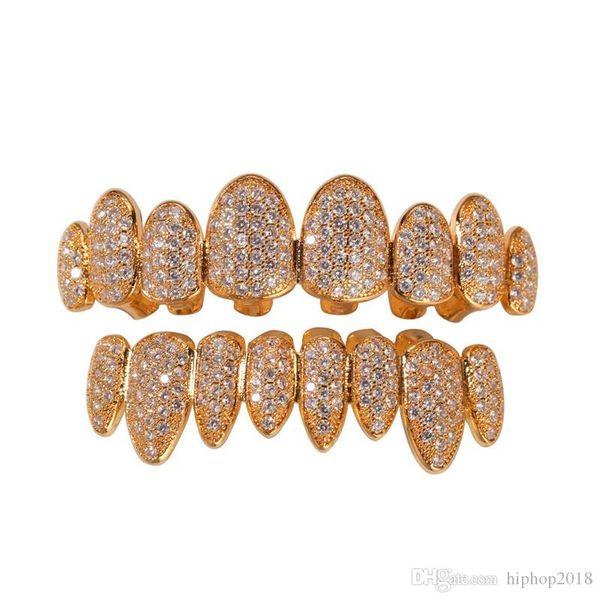 iced out 14k gold grills crystal teeth bottom diamond grillz hip hop bling cubic zircon rapper body jewelry, Black
iced out 14k gold grills crystal teeth bottom diamond grillz hip hop bling cubic zircon rapper body jewelry, Black