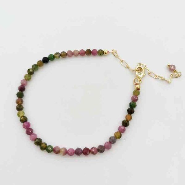 faceted colorful tourmaline bracelet delicate adjustable 14k gold filled natural ston pulsera mujer unique women boho bracelet, Golden;silver
faceted colorful tourmaline bracelet delicate adjustable 14k gold filled natural ston pulsera mujer unique women boho bracelet, Golden;silver