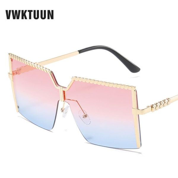 sunglasses vwktuun rimless women alloy frame sun glasses square driving driver shades intergrated oversized, White;black 
sunglasses vwktuun rimless women alloy frame sun glasses square driving driver shades intergrated oversized, White;black