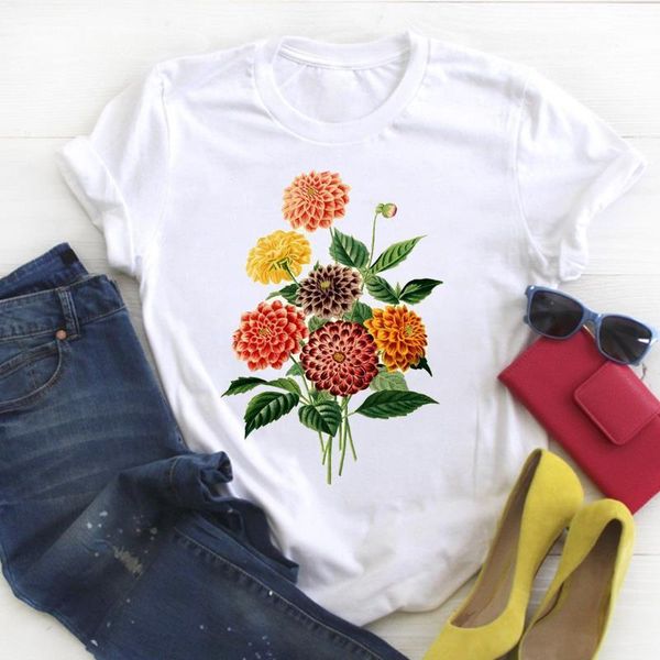 women shirt womens floral flower elegant plant clothes ladies short sleeve kawaii tees graphic printed tshirt female t-shirt, White
women shirt womens floral flower elegant plant clothes ladies short sleeve kawaii tees graphic printed tshirt female t-shirt, White