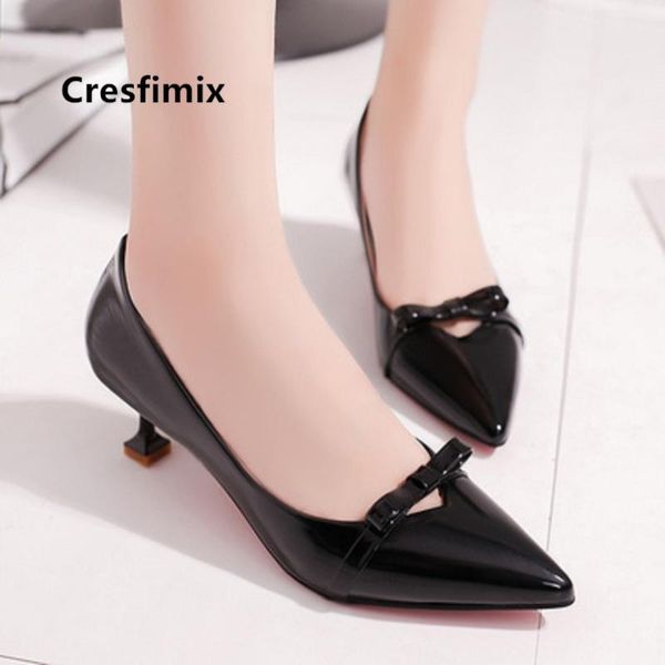 dress shoes cresfimix women fashion black pu leather pointed toe high heels red party night club pumps for female salto alto b5548
dress shoes cresfimix women fashion black pu leather pointed toe high heels red party night club pumps for female salto alto b5548