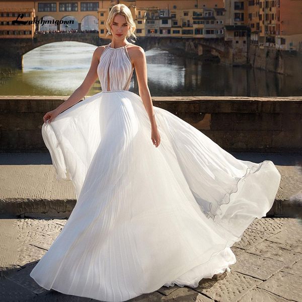 new simple beach wedding es 2021 with sequines thinner straps sleeveless a-line bridal gown backless robe de mariee zmux, White
new simple beach wedding es 2021 with sequines thinner straps sleeveless a-line bridal gown backless robe de mariee zmux, White