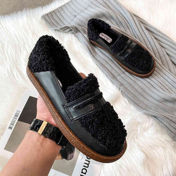 dress shoes creepers women's wool loafers, cotton shoes with no laces for winter, size 34-43 plus 4jj7, Black
dress shoes creepers women's wool loafers, cotton shoes with no laces for winter, size 34-43 plus 4jj7, Black