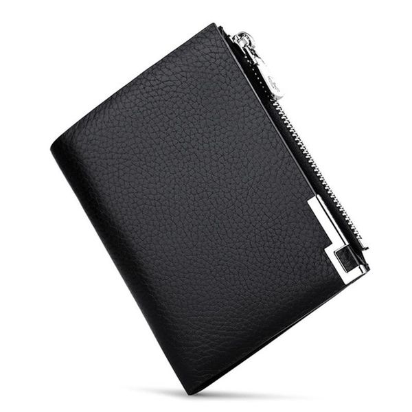 2021 net red leather wallet men's trend buckle zipper coin pocket multi function fashion multi card holder card bag cash wallet, Red;black
2021 net red leather wallet men's trend buckle zipper coin pocket multi function fashion multi card holder card bag cash wallet, Red;black