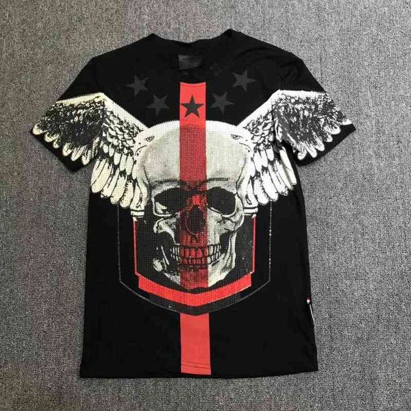 phillip plain men designer pp skull diamond t shirt short sleeve dollar brown bear brand tee o-neck skulls tshirt tees, White;black
phillip plain men designer pp skull diamond t shirt short sleeve dollar brown bear brand tee o-neck skulls tshirt tees, White;black