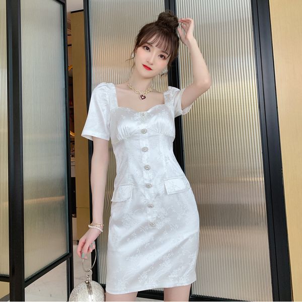 new arrival fashion summer mini beach women ol temperament elegant retro puff sleeve acetate satin holiday party dress 4gn9, White;black
new arrival fashion summer mini beach women ol temperament elegant retro puff sleeve acetate satin holiday party dress 4gn9, White;black