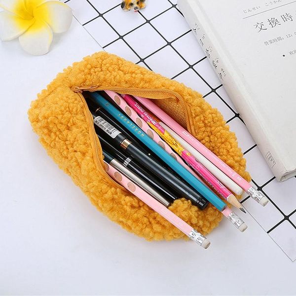 pencil bags cute fashion lamb cashmere case student stationery bag solid high capacity pouch novelty kawaii cases
pencil bags cute fashion lamb cashmere case student stationery bag solid high capacity pouch novelty kawaii cases