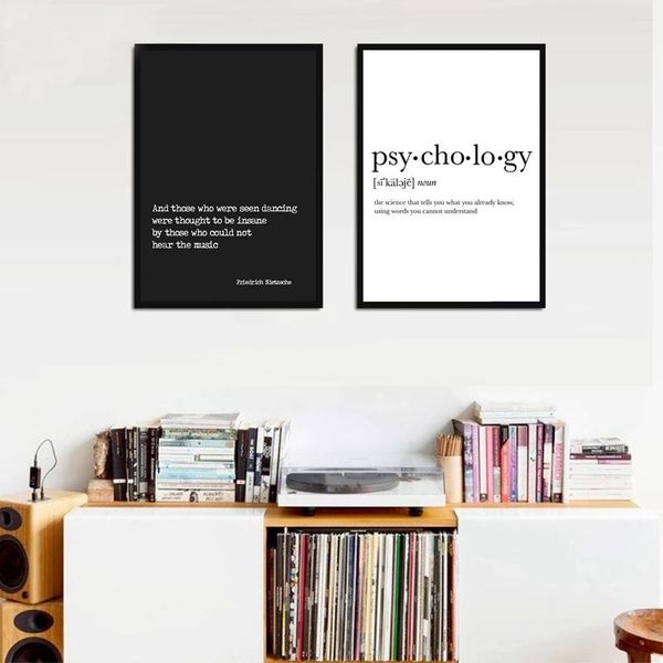 paintings black and whrite quote prints motivation poster wall decor psycholog definition art canvas painting college home decoration
paintings black and whrite quote prints motivation poster wall decor psycholog definition art canvas painting college home decoration