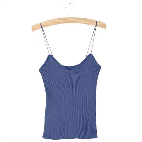 Knitted Tank Tops Women Camisole Vest Simple Stretchable Vneck Slim Sexy Strappy, White
Knitted Tank Tops Women Camisole Vest Simple Stretchable Vneck Slim Sexy Strappy, White