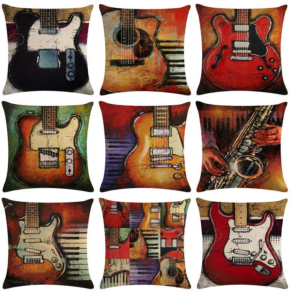 guitar pattern cotton linen throw pillow cushion cover car home sofa bed decorative pillowcase funda cojin pillows 40654
guitar pattern cotton linen throw pillow cushion cover car home sofa bed decorative pillowcase funda cojin pillows 40654