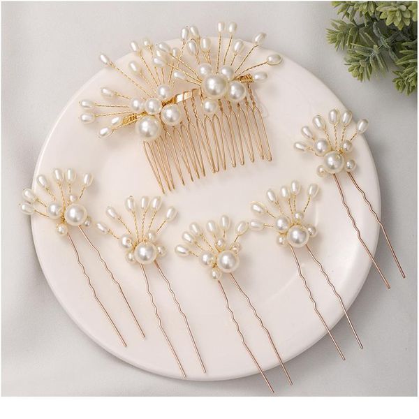 six-piece set women's hair comb wedding headdress pearl bridal hair accessories headdress flower jewelry hair pins jllknd
six-piece set women's hair comb wedding headdress pearl bridal hair accessories headdress flower jewelry hair pins jllknd